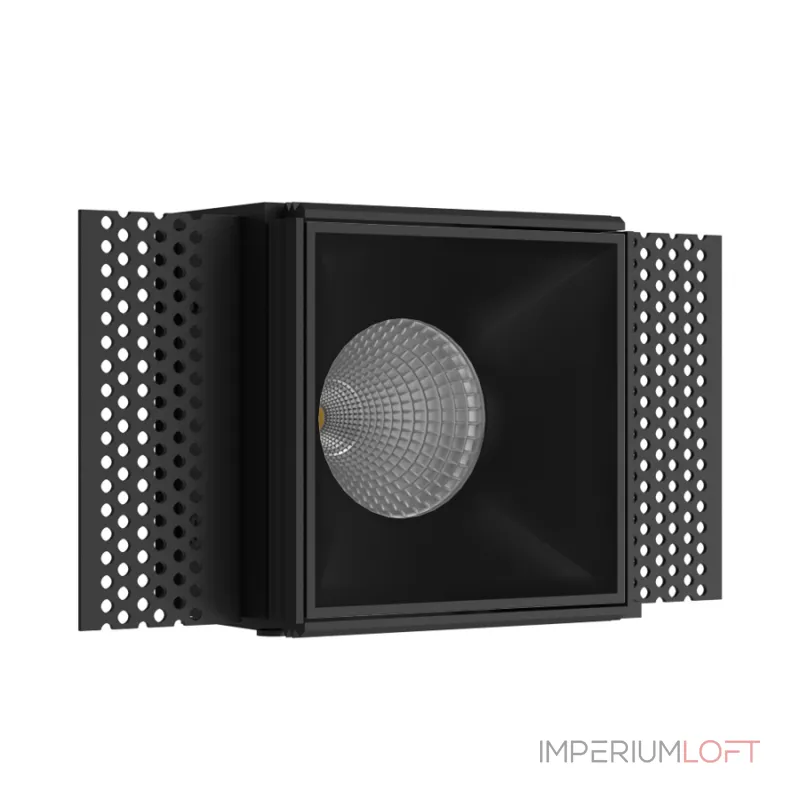 Встраиваемый светодиодный светильник LeDron RISE SQ H KIT1 RISE SQ H KIT1 LED 3K Black Встраиваемый светодиодный светильник LeDron RISE SQ H KIT1 RISE SQ H KIT1 LED 3K Black