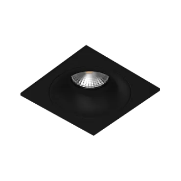 Встраиваемый светильник под сменную лампу Ledron AO1501091 SQ Black
