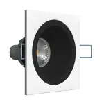 Встраиваемый светильник под сменную лампу LeDron AO1501010 AO1501010 SQ White-Black
