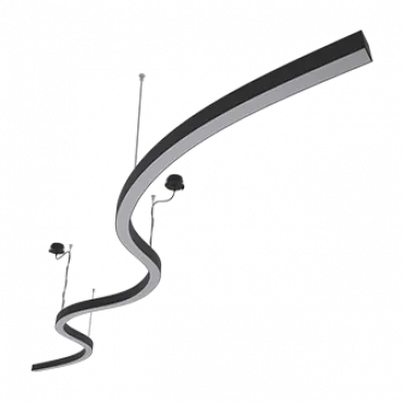 Подвесной светильник LeDron LED SNAKE LED SNAKE Black 3000K