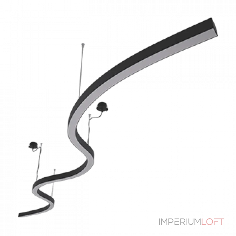 Подвесной светильник LeDron LED SNAKE LED SNAKE Black 3000K Подвесной светильник LeDron LED SNAKE LED SNAKE Black 3000K