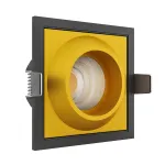 Встраиваемый светодиодный светильник LeDron GIZA GIZA SQ Black-Gold