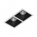 Встраиваемый светодиодный светильник LeDron RISE KIT RISE KIT 2 LED 4000K White-Black от ImperiumLoft