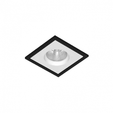 Встраиваемый светодиодный светильник LeDron BRUTAL BRUTAL SQ1 Black-White