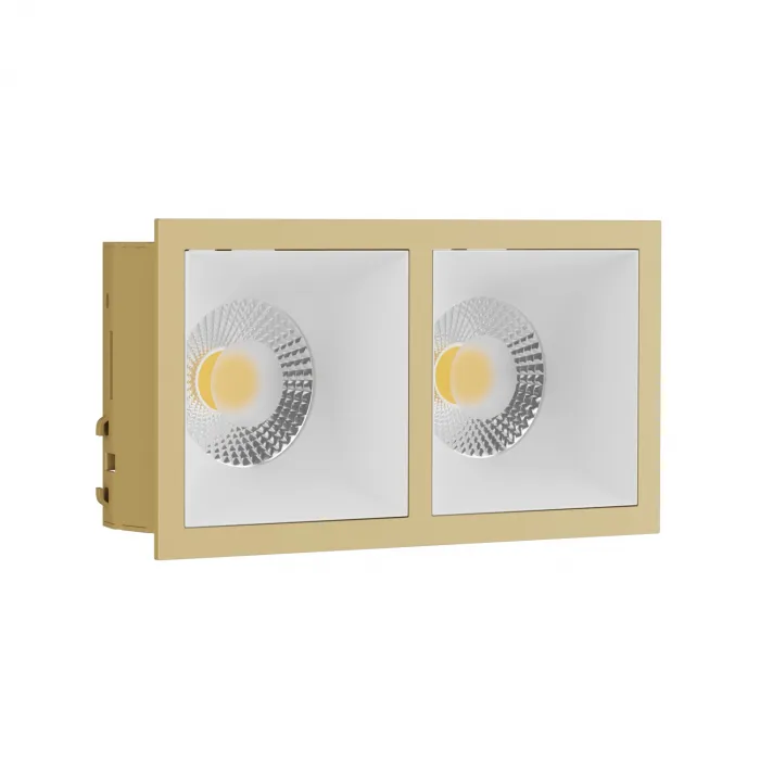 Встраиваемый светильник под сменную лампу LeDron RISE KIT2 RISE KIT2 Gold-White от ImperiumLoft