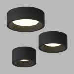Потолочный светодиодный светильник LeDron SUITABLE SUITABLE LARGE Black TRIAC