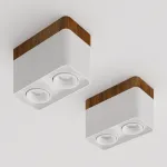Потолочный светодиодный светильник LeDron TUBING 2 WOODEN TUBING 2 Wooden 30 White
