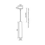 Подвесной светильник LeDron MJ-1182 MJ-1182G/G от ImperiumLoft