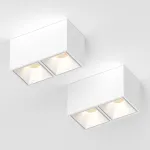 Потолочный светодиодный светильник LeDron KUBING KUBING 2 White TRIAC 4000K от ImperiumLoft