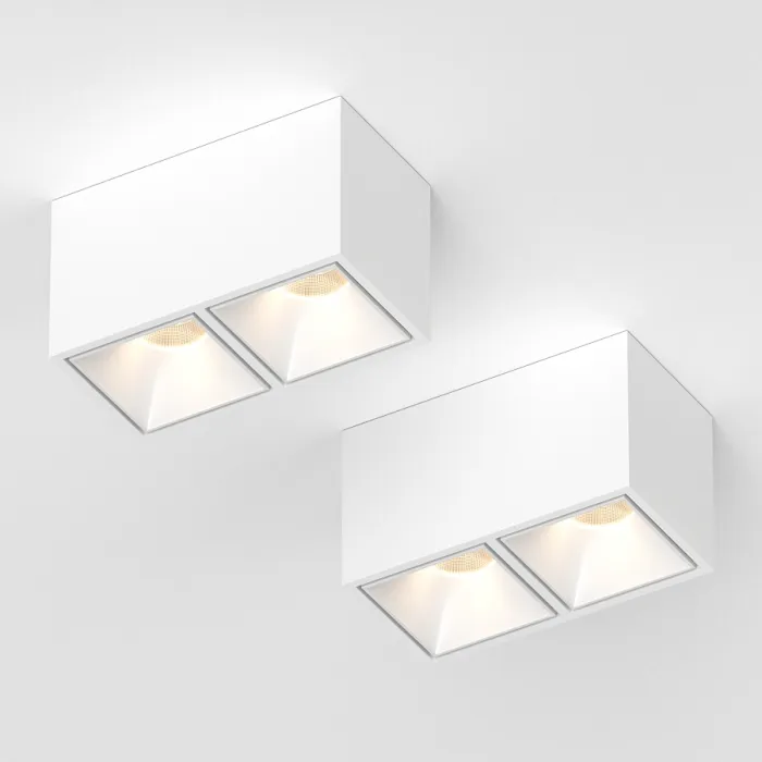 Потолочный светодиодный светильник LeDron KUBING KUBING 2 White TRIAC 4000K от ImperiumLoft