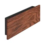 Настенный светодиодный светильник LeDron GW-M066 GW-M066-295 Wooden Black