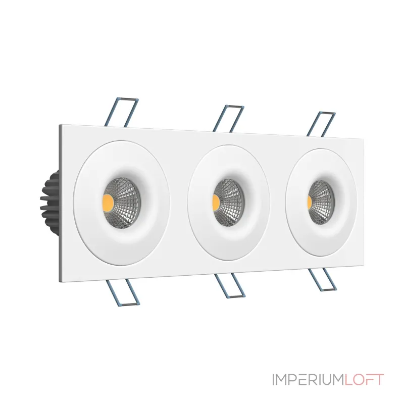 Встраиваемый светодиодный светильник LeDron LH07S-R LH07S-R SQ3 White 30W 4000K DIM TRIAC
