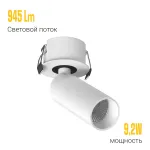 Светодиодный поворотный светильник LeDron SAGITONY SAGITONY R BASIC S40 W 4000K