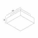 Накладной светодиодный светильник LeDron DLC7901 DLC79012/4W Black от ImperiumLoft