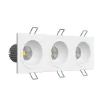 Встраиваемый светодиодный светильник LeDron LH07H-R LH07H-R SQ3 White 30W 4000K DIM TRIAC