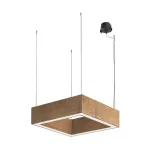 Подвесной светильник LeDron KVADRO Basic Wooden KVADRO Basic 400 3K Bl