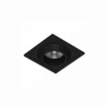 Встраиваемый светодиодный светильник LeDron GIZA GIZA SQ Black 4000K
