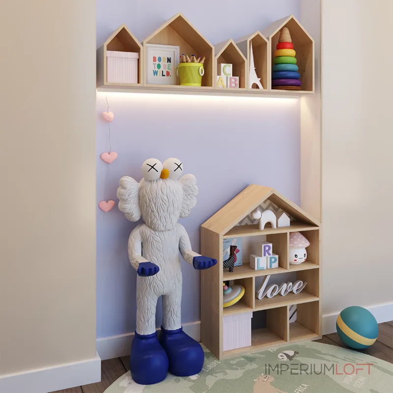 Дизайнерская статуэтка скульптура LeDron Лохматик 80C white от ImperiumLoft Дизайнерская статуэтка скульптура LeDron Лохматик 80C white от ImperiumLoft