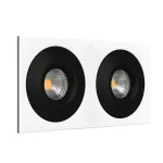 Встраиваемый светильник под сменную лампу LeDron AO1501002 AO1501002 SQ2 White-Black