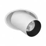 Встраиваемый поворотный светодиодный светильник LeDron EVA DANNY MINI EVA DANNY MINI White-Black 4000K от ImperiumLoft