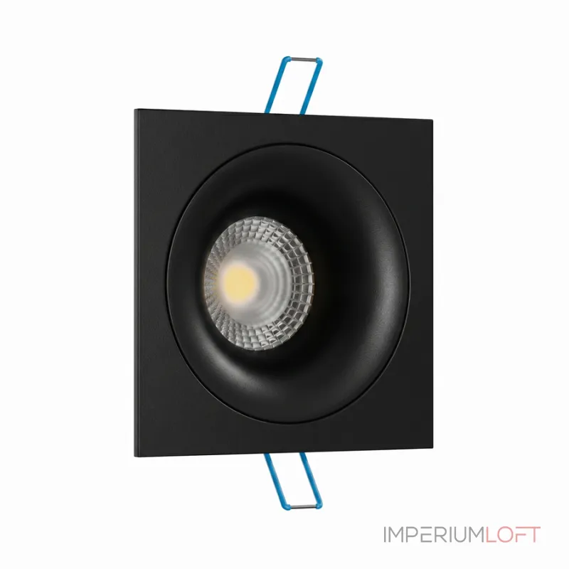 Встраиваемый светильник под сменную лампу Ledron AO1501091 SQ Black