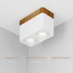 Потолочный светодиодный светильник LeDron TUBING 2 WOODEN TUBING 2 Wooden 30 White