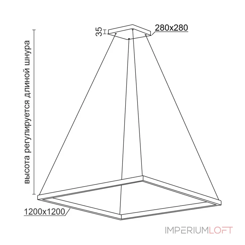 Подвесной светильник LeDron LINK LINK 2 Black 4000K Подвесной светильник LeDron LINK LINK 2 Black 4000K