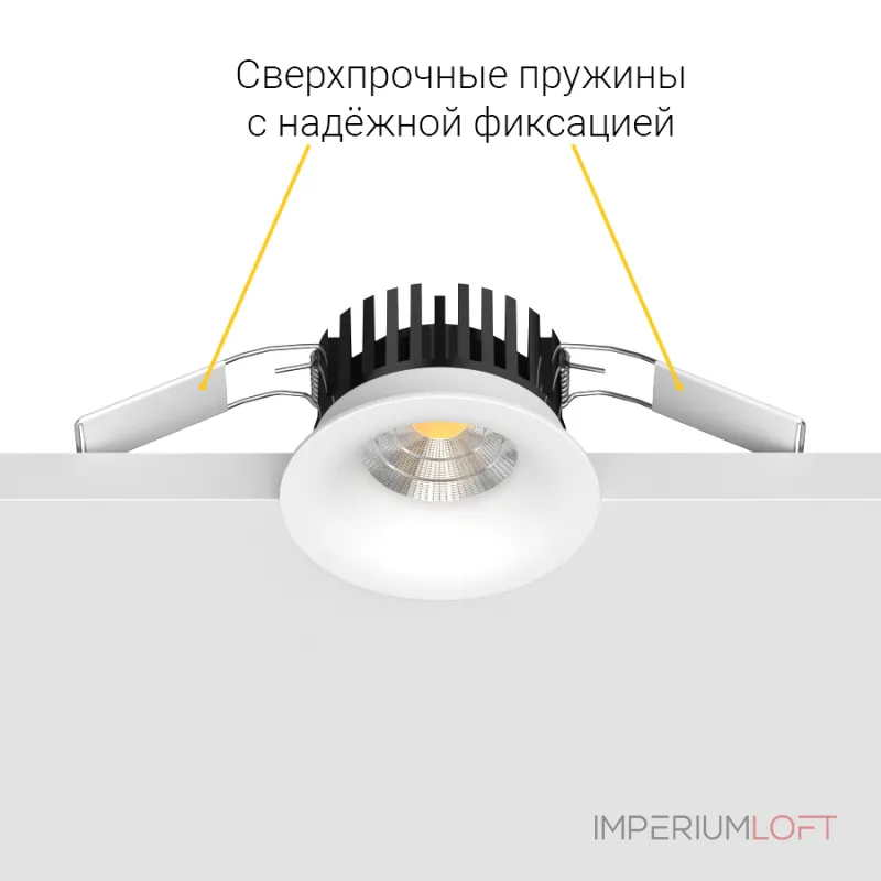 Встраиваемый светодиодный светильник LeDron LOFT LOFT White Встраиваемый светодиодный светильник LeDron LOFT LOFT White