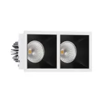 Встраиваемый светодиодный светильник LeDron RISE KIT RISE KIT 2 LED 3000K White-Black