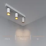 Потолочный светодиодный светильник LeDron SAGITONY SAGITONY E3 S60 Wooden White