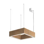 Подвесной светильник LeDron KVADRO HL Wooden KVADRO HL 400 4K Wh