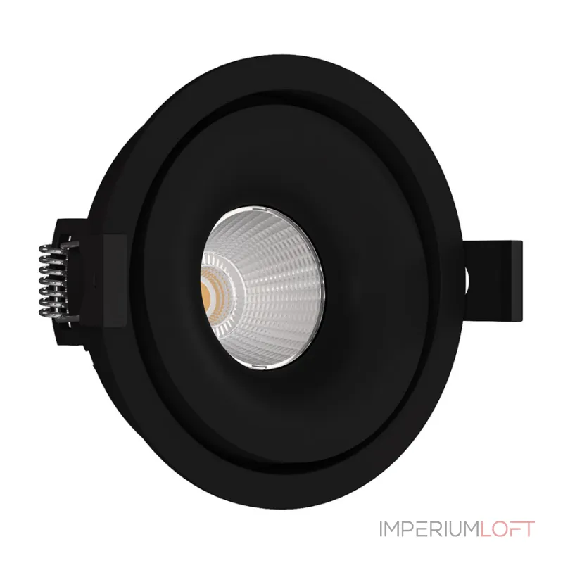 Встраиваемый поворотный светодиодный светильник LeDron MJ1006 MJ1006 Black 4000K Встраиваемый поворотный светодиодный светильник LeDron MJ1006 MJ1006 Black 4000K