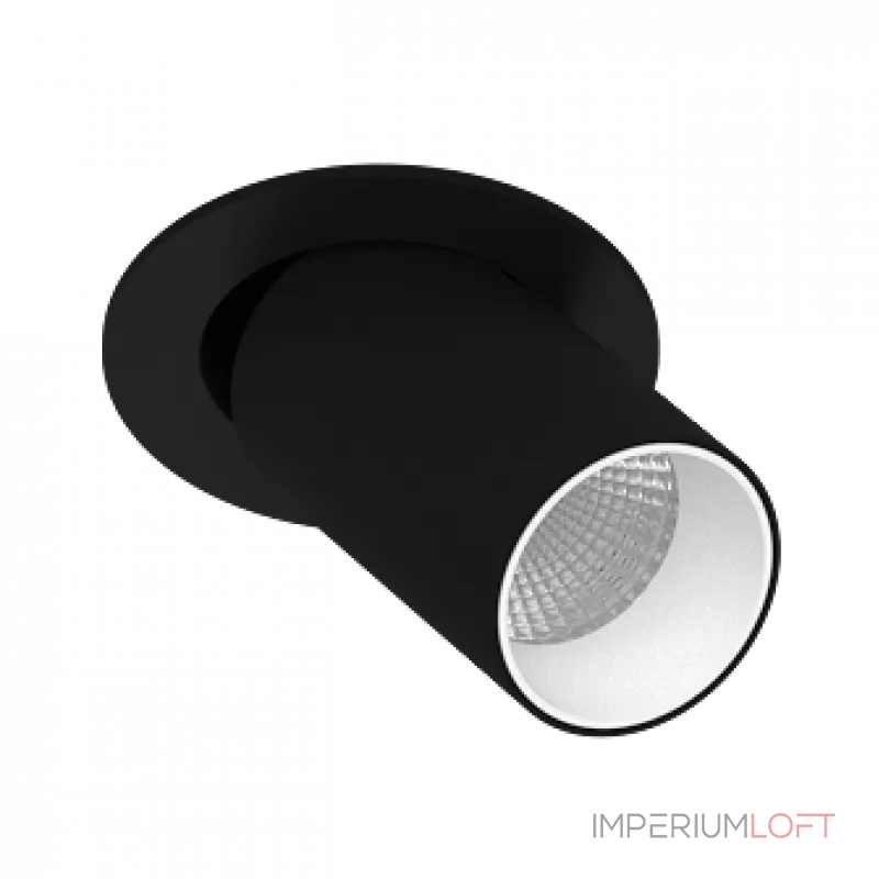 Встраиваемый поворотный светодиодный светильник LeDron DANNY MINI DANNY MINI S40 Black-Whit 4000K Встраиваемый поворотный светодиодный светильник LeDron DANNY MINI DANNY MINI S40 Black-Whit 4000K