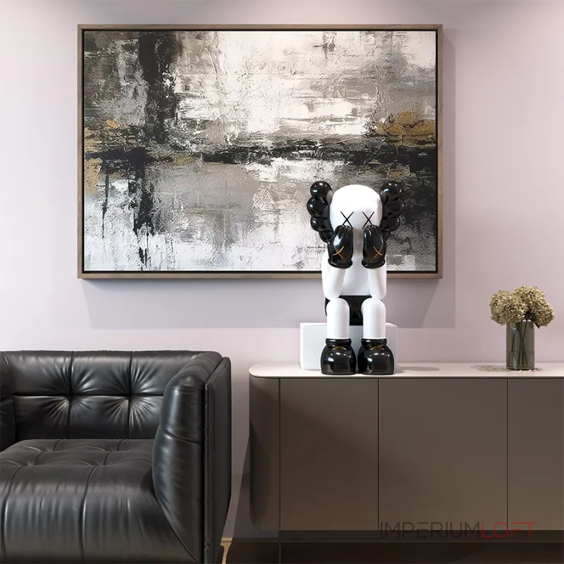 Дизайнерская статуэтка копилка LeDron KAWS 70B white от ImperiumLoft Дизайнерская статуэтка копилка LeDron KAWS 70B white от ImperiumLoft