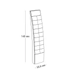 Пульт управления умным домом LeDron Titanium Silver F00YK04-18-1 Silver