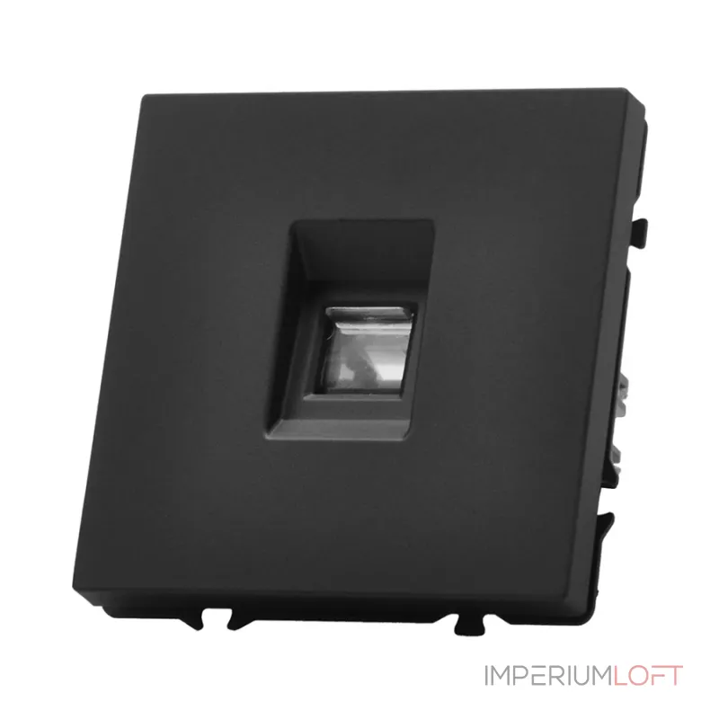 Розетка компьютерная одиночная LeDron CAT 6 (DATA) Black