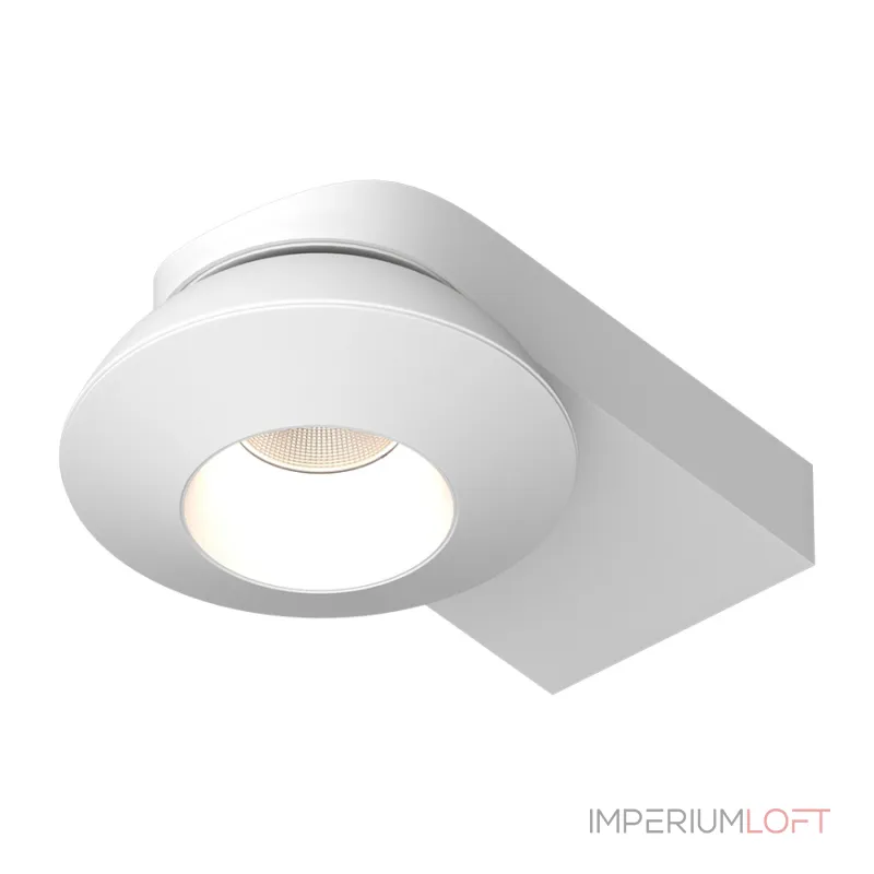 Потолочный поворотный светодиодный светильник LeDron KRIS SLIM KRIS SLIM White TRIAC