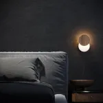 Настенный светодиодный светильник LeDron UFO UFO G2 Wooden White