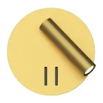 Настенный светодиодный светильник LeDron SHADE C9118 Gold от ImperiumLoft