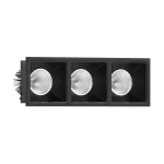 Встраиваемый светодиодный светильник LeDron RISE KIT RISE KIT 3 LED 4000K Black