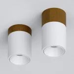 Потолочный светодиодный светильник LeDron RINBOK Wooden RINBOK 130 Wooden White TRIAC