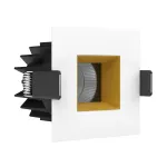 Встраиваемый светодиодный светильник LeDron FAST TOP SQ MINI FAST TOP SQ MINI Wh-Gold