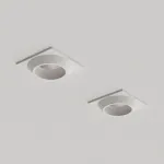 Встраиваемый светодиодный светильник LeDron GIZA DA-6800CR White от ImperiumLoft