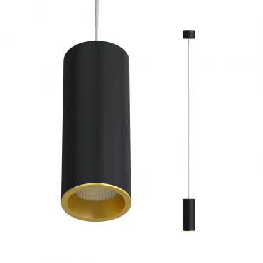 Подвесной светильник LeDron SLC739-P SLC7391/7W-P Black-Gold TRIAC 4000K