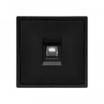 Розетка компьютерная одиночная LeDron CAT 6 (DATA) Black