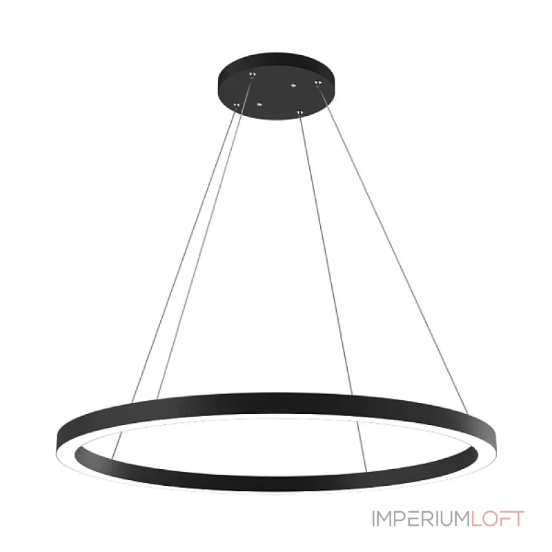 Подвесной светильник LeDron RING LINE RING LINE R800 Black 3K