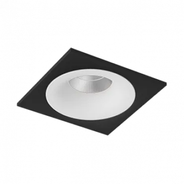 Встраиваемый светодиодный светильник LeDron LOFT LOFT SQ Black-White 4000K