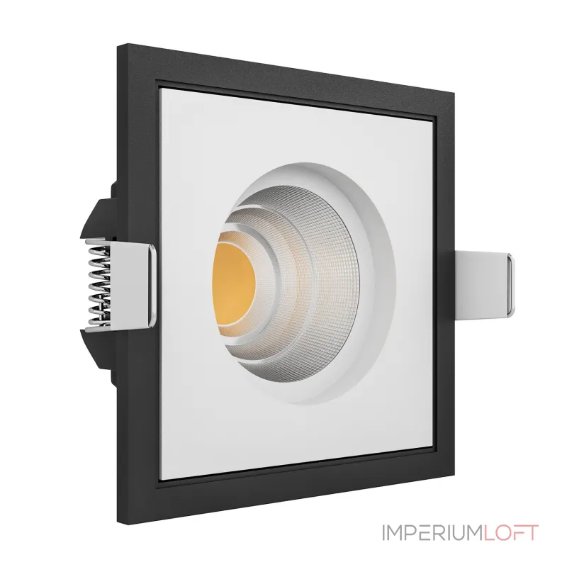 Встраиваемый светодиодный светильник LeDron BRUTAL BRUTAL SQ1 Black-White TRIAC