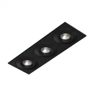 Встраиваемый светильник под сменную лампу LeDron AO1501002 AO1501002 SQ3 Black