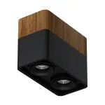Потолочный светодиодный светильник LeDron TUBING 2 WOODEN TUBING 2 Wooden 60 Black